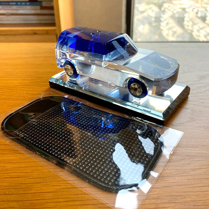 DecorBites™ Crystal Car Figurine Glass Model Ornament Table Decor Gift
