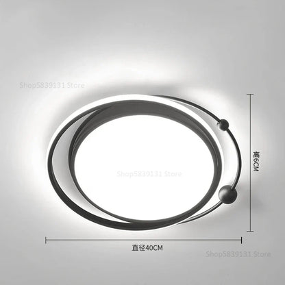 Decorbites™ Geometrische LED-Deckenleuchte: Moderne nordische Lichtluxus für die Wohnzimmerdekoration