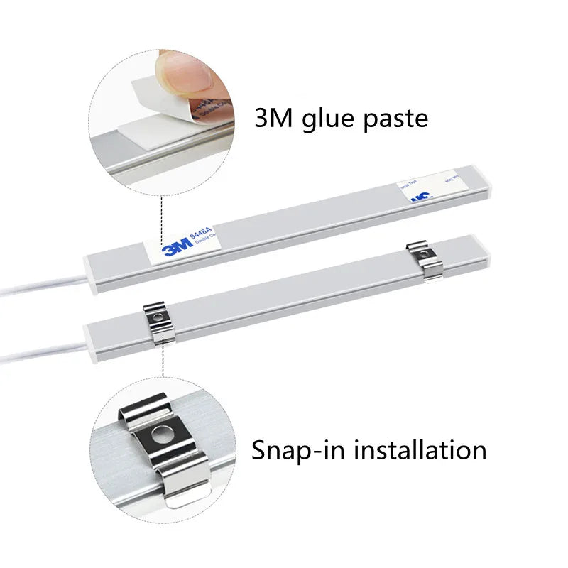 Decorbites™ LED-Schranksleuchte mit Bewegungssensor – USB-Stecker, Küchen-Schlafzimmer-Schranksnachtlampe