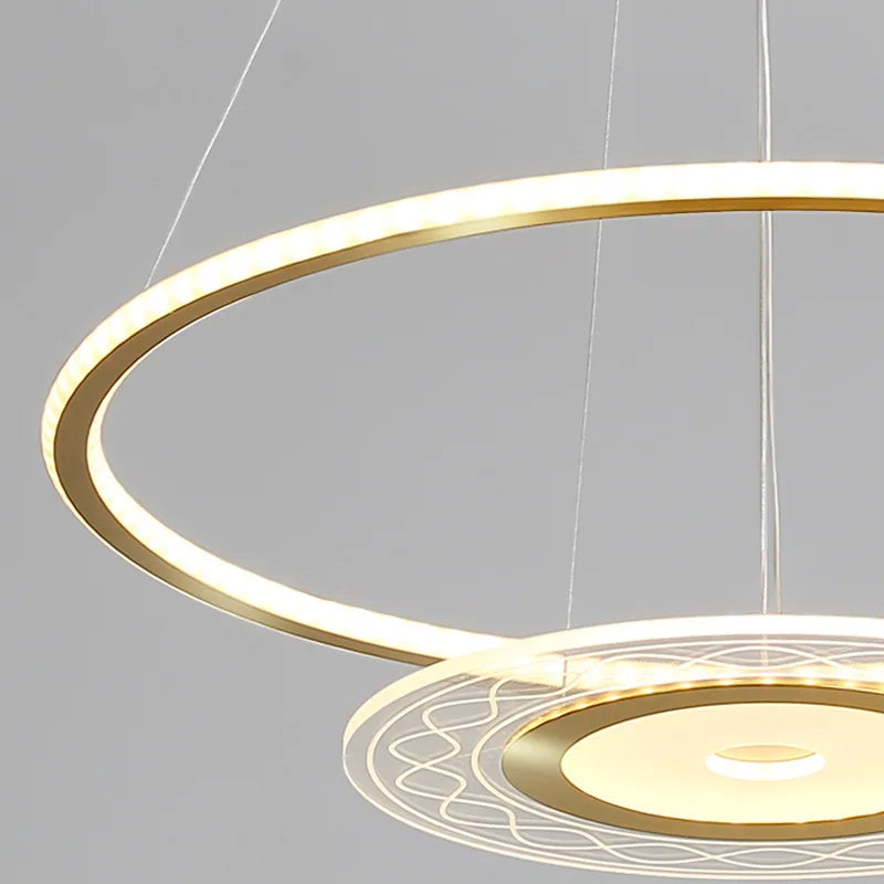 Decorbites™ Acryl-Fernbedienungskronleuchter: Moderne nordische Beleuchtung für die Hausdekoration
