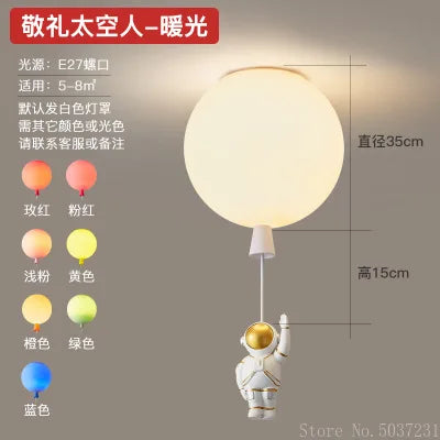 Nordic Balloon Ceiling Lamp