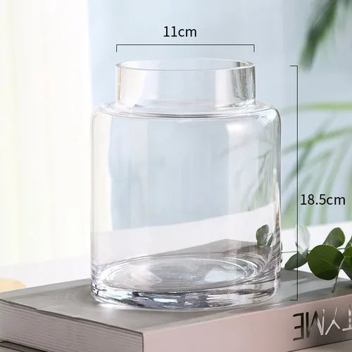 Gold Glass Hydroponic Vase