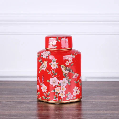 Decorbites™ Land-Keramikvase: Blumiges Wohnaccessoire für Wohnzimmer & Esstisch