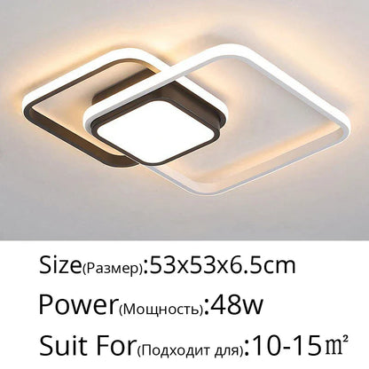 DecorBites™ LED Chandelier: Modern Dimmable Light for Living Room, Kitchen, and Aisle