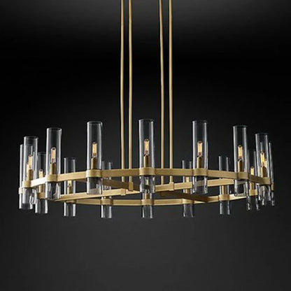 Decorbites™ Glas-Hängelampe mit E14 LED, Chrom-Finish, Retro-Design