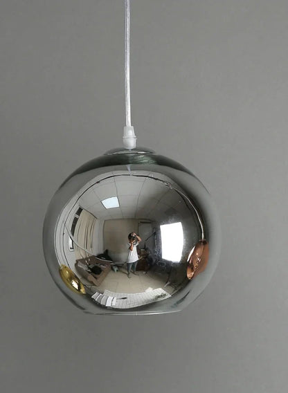 Decorbites™ Goldener Ball-Glas-Hängeleuchte LED für Küche Wohnzimmer Café Hanglamp