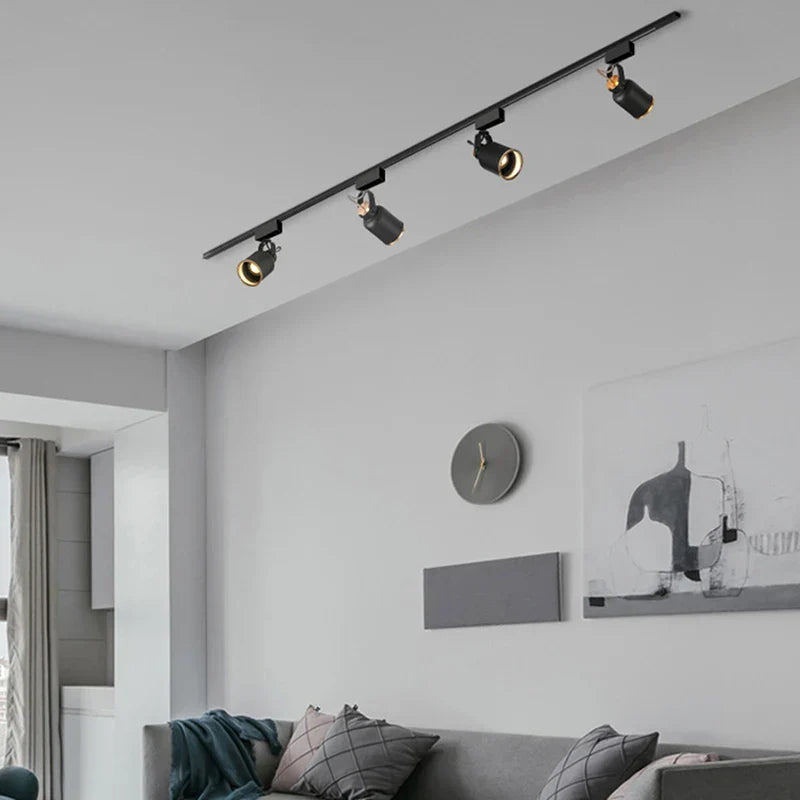 Decorbites™ GU10 7W LED-Schienenleuchte aus Aluminium, Decken-Schienenbeleuchtung, Display