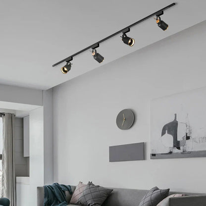Decorbites™ GU10 7W LED-Schienenleuchte aus Aluminium, Decken-Schienenbeleuchtung, Display