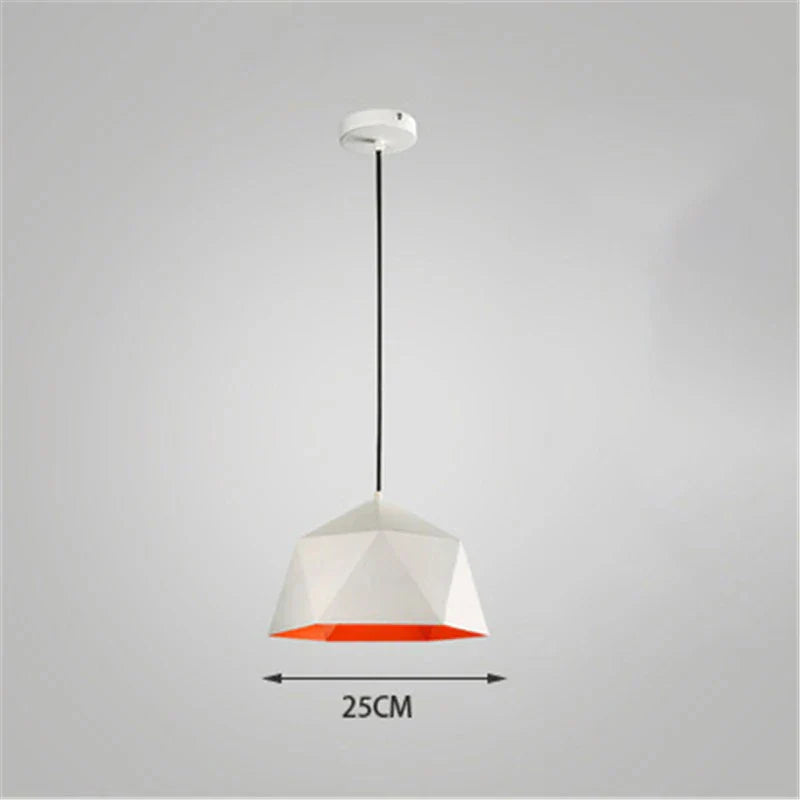 Decorbites™ Eisen-Diamant-Hängeleuchter Moderne Geometrie Pendelleuchten für Wohnzimmer & Café