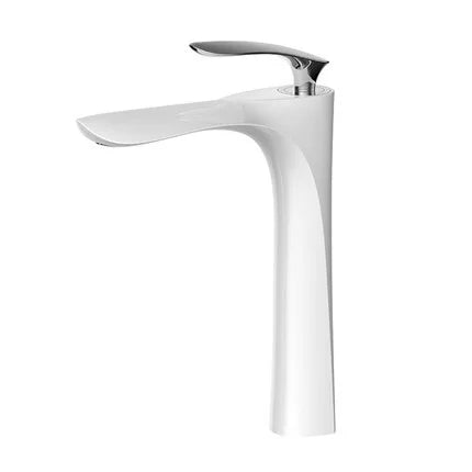 DecorBites™ Gold Basin Faucet with Single Handle Hot & Cold Water Mixer Deck Mount