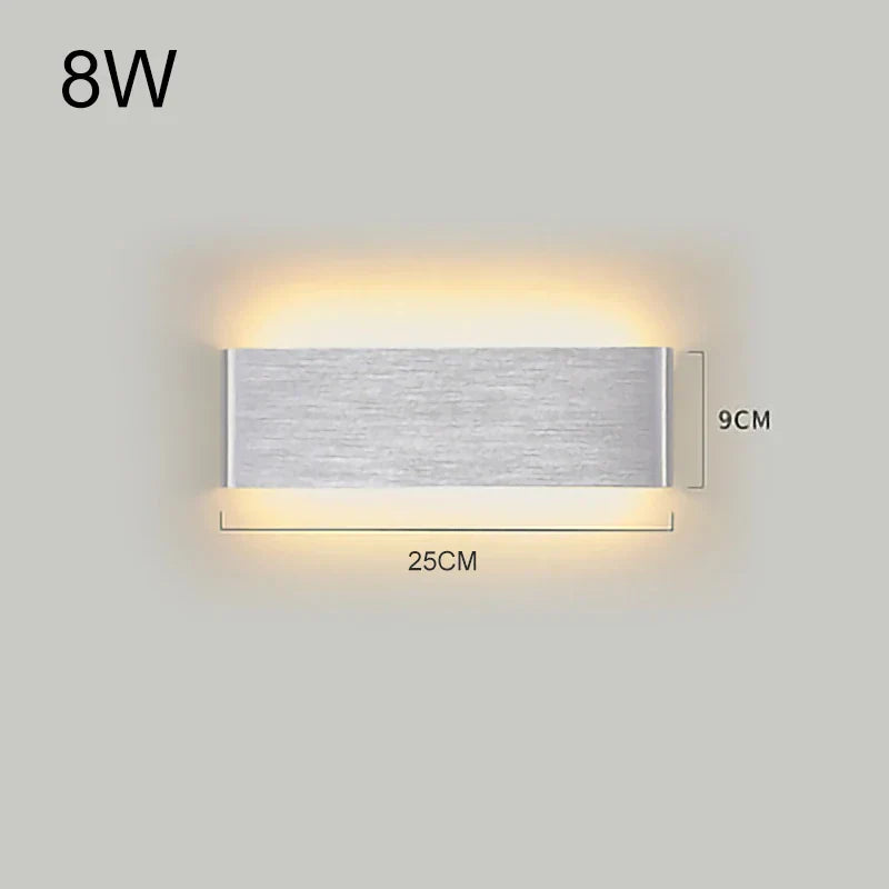 Aluminum Mirror Wall Lamp