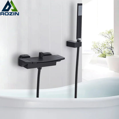Decorbites™ Zweihand-Wasserfall-Badewannenmischer mit Handbrause