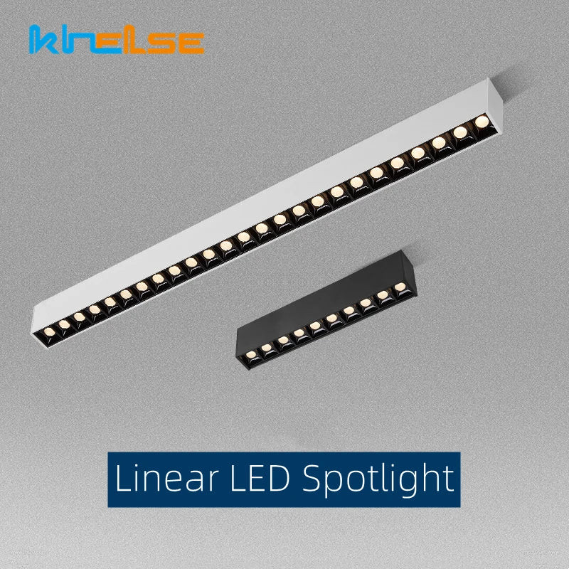 Decorbites™ LED Linear Gitterleuchte: Moderne Oberflächenmontage Deckenbeleuchtung für das Zuhause, 110V/220V