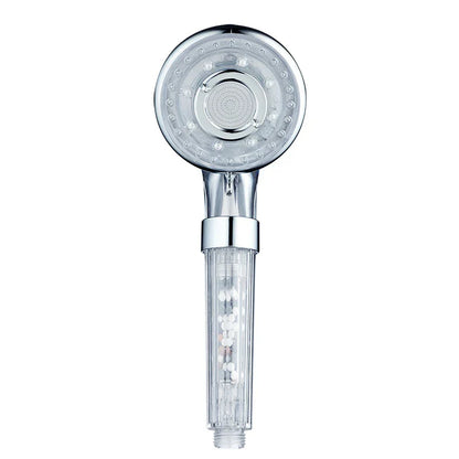 DecorBites™ 3-Function High Pressure Shower Head with Water Stop Mode and Filter Beads Pack