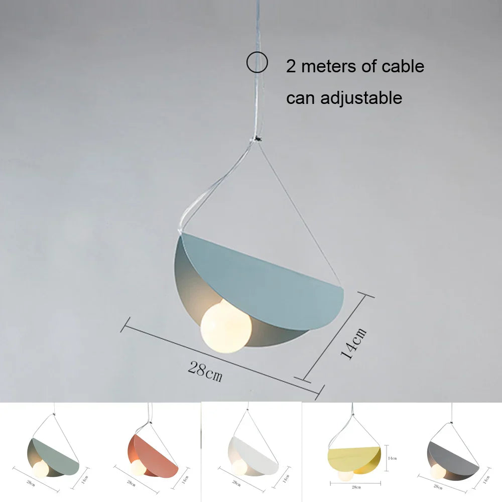 Decorbites™ Geometrische LED-Hängeleuchte für farbenfrohe Innenraumdekoration