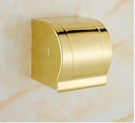 Gold Brass Bath Set