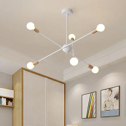Decorbites™ LED-Deckenleuchter: Modernes & Industrielles Sputnik-Design für Wohnzimmer & Schlafzimmer