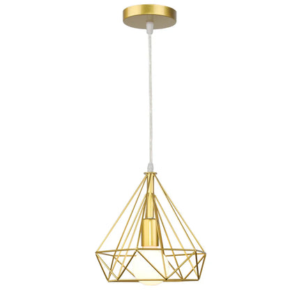 Decorbites™ Industrielle LED-Hängeleuchte Vintage Loft Käfig Pendellampe für die Einrichtung zu Hause