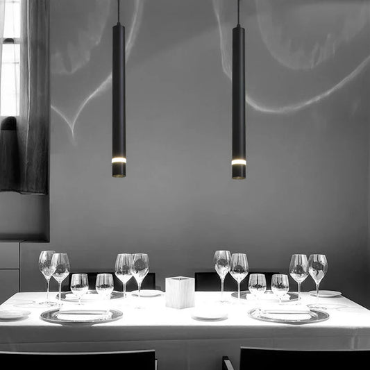 DecorBites™ Cylinder Pipe Pendant Light for Kitchen Island Dining Room Shop Bar Decoration