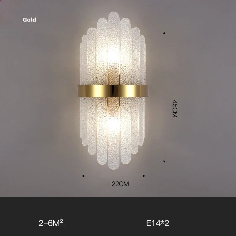 Nordic Gold Black Sconce