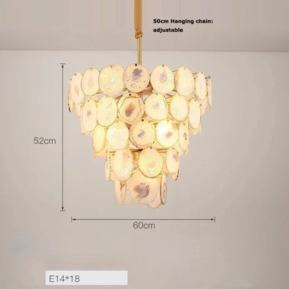 Decorbites™ Agat-Designer-LED-Kronleuchter für Eingangsbereich & Esszimmer