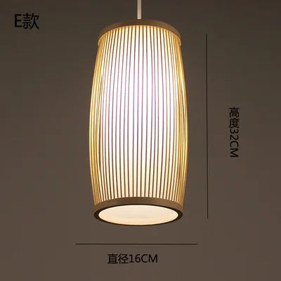 Bamboo Modern Chandelier Light