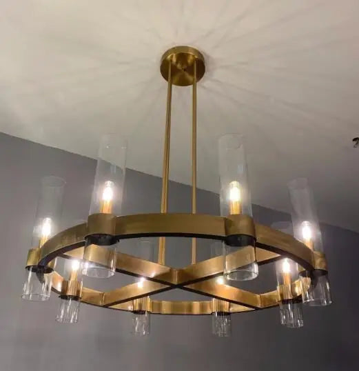 Decorbites™ Glas-Hängelampe mit E14 LED, Chrom-Finish, Retro-Design