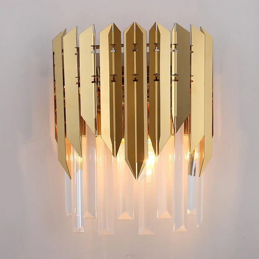 Decorbites™ Kristall-Wandleuchte: Kabelloses Lade-Licht für Schlafzimmer, Gang, Treppe