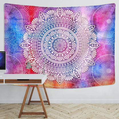 DecorBites™ Indian Mandala Tapestry Boho Wall Hanging Sleeping Pad Beach Throw Rug