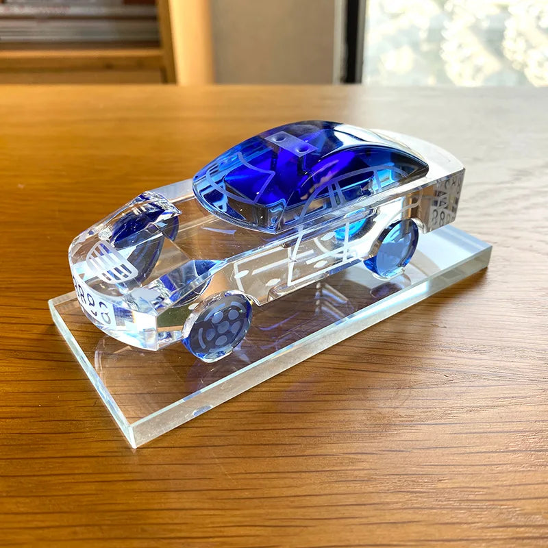 DecorBites™ Crystal Car Model Perfume Ornament Paperweight Home Table Decor Kid Gift