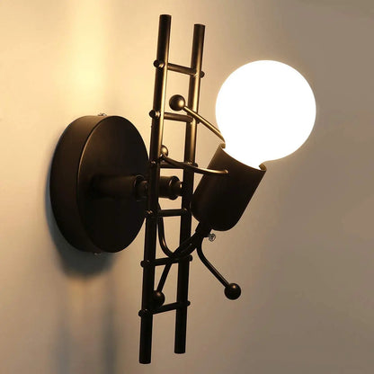 DecorBites™ Creative LED Wall Light Indoor Wall Sconce Modern Art Decor Iron E27
