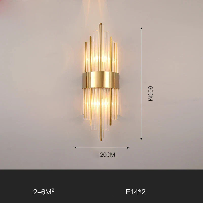 Nordic Gold Black Sconce
