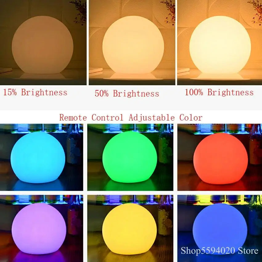 Decorbites™ LED-Bodenleuchte Kugelform für modernes Wohnraumausstattung im Wohnzimmer, Schlafzimmer oder im Freien