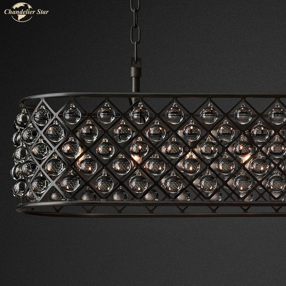 DecorBites™ Glass Drop Chandelier Pendant Lights for Living Dining Room
