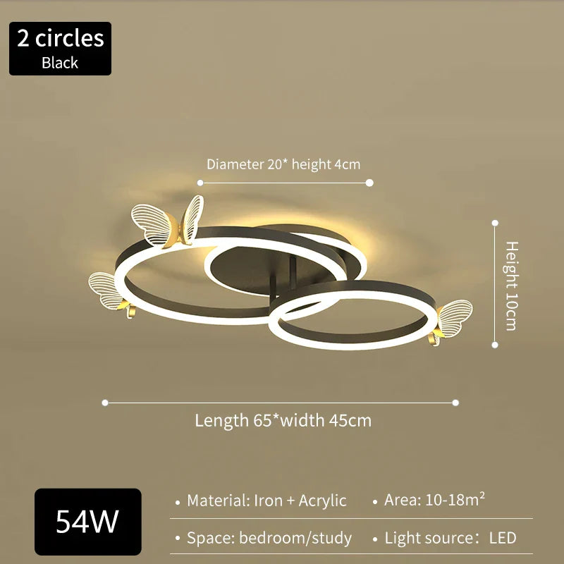 Butterfly LED Ceiling Lamp