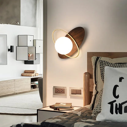 Decorbites™ Glasball-LED-Wandleuchte für modernes nordisches Licht im Wohn- und Schlafzimmer