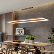 Gold LED Chandelier Aluminum 120cm