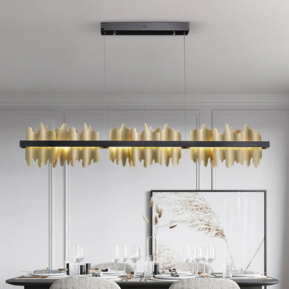 Decorbites™ Eisberg-Design LED-Kronleuchter – Moderne Beleuchtung für Esszimmer und Kücheninsel