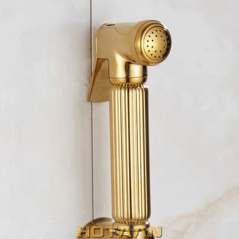 Decorbites™ Gold Bidet Armatur: Hygienischer Muslim-Duschspray für eine saubere Toilettenerfahrung