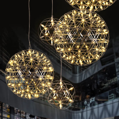 DecorBites™ Golden Led Pendant Light for Kitchen Living Room Decor