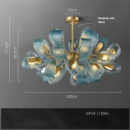 DecorBites™ G9 LED Copper Pendant Light for Foyer & Dining Room