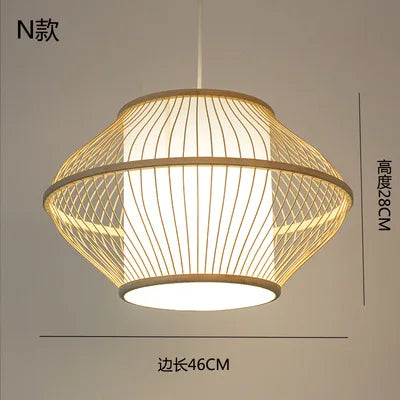 Bamboo Modern Chandelier Light