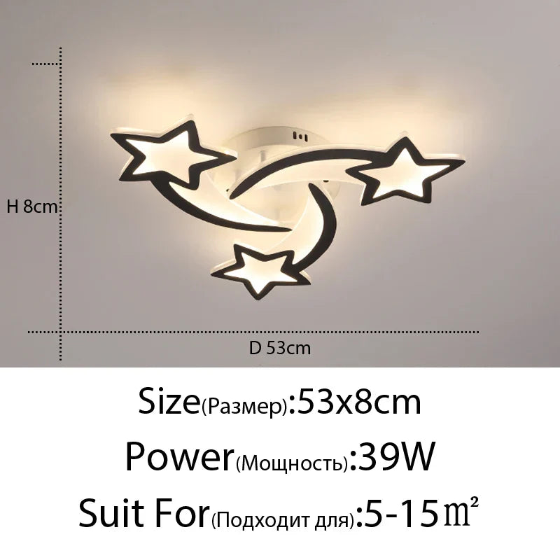 Decorbites™ LED-Kronleuchter: Moderne dimmbare Innenbeleuchtung für Schlafzimmer, Flur, Wohnzimmer