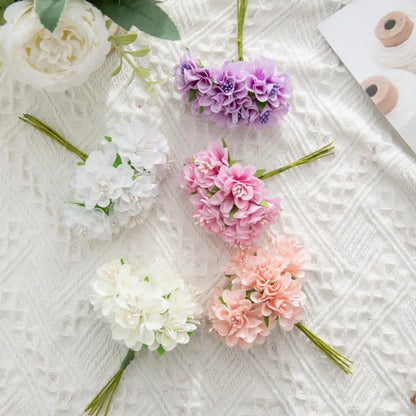 Decorbites™ Künstliche Blütenstaubgefäße-Bouquet für Hochzeit, DIY, Party-Dekoration, Zuhause, Scrapbooking