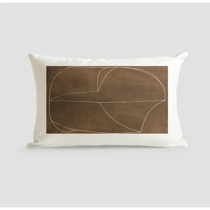 Decorbites™ Japanische Kunst Handgefertigtes Quadratisches Kissenbezug 45x45 für Literarische Jugendmode