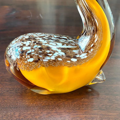 Decorbites™ Handgeblasene Glasfigur Sika-Hirsch - Süße Wohnraumdekoration oder Geschenk