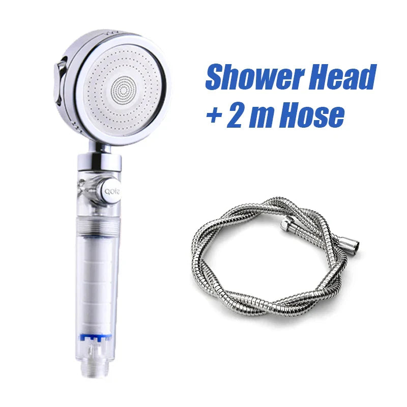 Silver Filtered Shower Sprayer