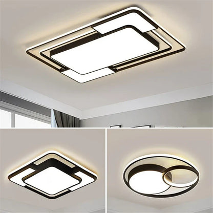 Decorbites™ Geometrische LED-Deckenleuchte: Moderne nordische Lichtluxus für die Wohnzimmerdekoration