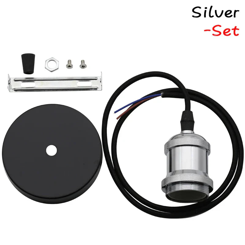 Decorbites™ Industrielle Hängeleuchte Lampe E27 90-265V Edison-Glühbirnenfassung Loft-Heimdekoration