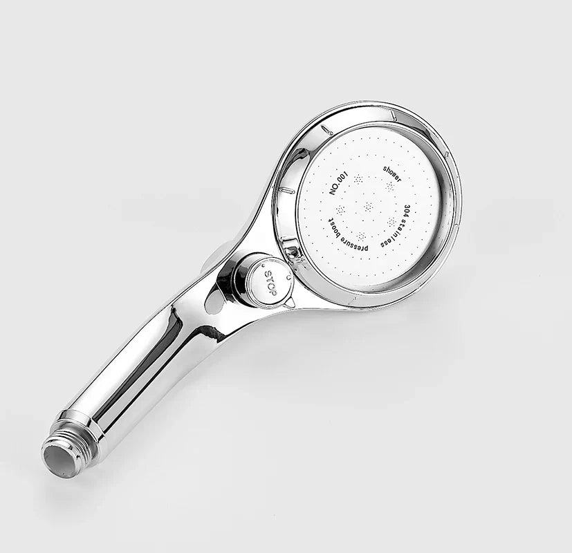 Decorbites™ Hochdruck-ABS-Duschkopf mit stufenloser einstellbarer Drehknopfrotation
